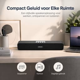 Soundbar - Soundbar voor Tv - Speaker - Bluetooth - Zwart — thumbnail 5