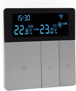 Digitale Thermostaat - Programmeerbare Regelaar - Verwarming Regelen - Helder LCD-display - AC 90-240V 16A - Wit — thumbnail 5