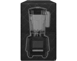 Keuken Blender Hoes - Apparaat Beschermhoes - Apparaat Beschermen - Met Handig Voorvak - 15.5x21x42 cm - Zwart