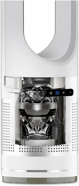 Torenventilator - Verticale ventilator - Ruimte besparen - Warm en koud - 46 inch - Wit — thumbnail 5
