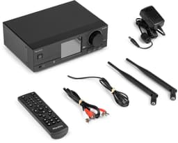 Audizio Teramo internetradio - Tuner met DAB radio, FM en Bluetooth - WiFi play - Zwart — thumbnail 3