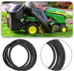 Aandrijfriem Rubber - Compatibel met LT150/LT160/LT170/LT180 - Slijtvast - Hoge temperatuur weerstand - 1 stuk - Zwart - Grasmaaier Riem — thumbnail 3