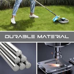 SnelShoppen - Universele Bevestigingskit voor Borstels, Mes, 10-delige Set, Hoogwaardige Metalen Aandrijving voor Grasmaaier en Borstels, Duurzaam en — thumbnail 2