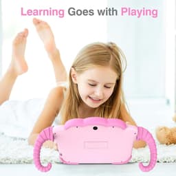 SnelShoppen - Kindertablet 7 Inch - Android Tablet voor Kinderen - WiFi, Bluetooth, 32GB ROM, Quad Core, Educatief, Met Ouderlijk Toezicht, Touchscree — thumbnail 3