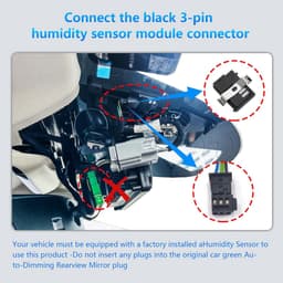 Thijox - Dashcam Power Adapter 3-Pin (Model B) voor Volvo C40 Recharge, S60, S90, V60, V90, XC40, XC60, XC90 - GPS Radar Mirror Camera Adapter, Verbin — thumbnail 5