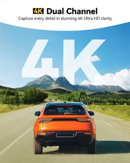 Solidchoice - 4K Spiegel Dashcam met ADAS en Wi-Fi voor Auto's — thumbnail 3