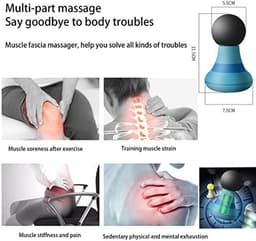 Mini Massage Gun - Handheld Spierstimulator - Groen — thumbnail 4