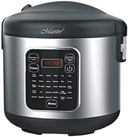 Multicooker Elektrisch - Snelkookpan Koken - Maaltijden Bereiden - 30 Voorgeprogrammeerde Programma's - 5 Liter - Zwart — thumbnail 2