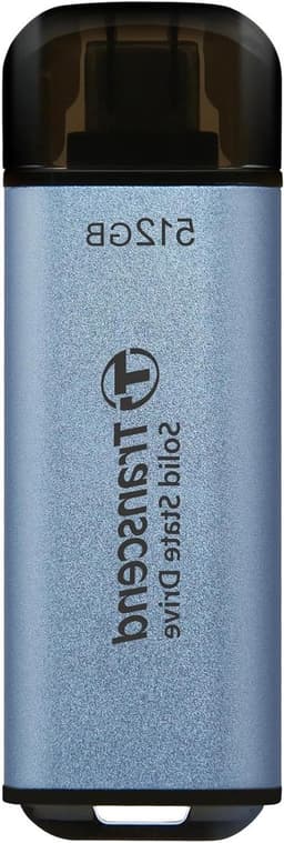 Externe SSD - Draagbare Opslag - Snelle Data Transfer - Compact en Schokbestendig - 512 GB - Blauw — thumbnail 1