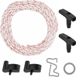 10 meter startkabel grasmaaier met 2 stuks startergreep, 3,5 mm grasmaaierkabel, geschikt voor grasmaaiers - ShopVlot — thumbnail 1