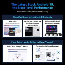 Tablet PC 11 Inch - 24GB RAM - 128GB Opslag - Android 15 - IPS Scherm - Gaming Tablet — thumbnail 5