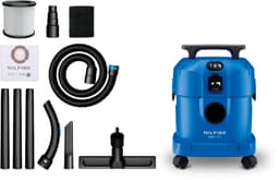 Nilfisk Multi I 12 T Nat- & Droogzuiger 1100W 12L met Stopcontact voor Elektrisch Gereedschap, Blaasfunctie & Power Tool Adapter — thumbnail 1