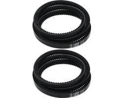 Jhubers- Aandrijfriem 51 inch - 2 Stuks - Rubber - Compatibel met Hustler Raptor