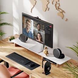 Alogic Clarity Pro Max 32 UHD 4K Monitor with 65W PD and Webcam - Grijs — thumbnail 2