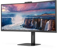 AOC V5 CU34V5CW - QHD Curved Ultrawide Monitor - USB-C - 65w - Webcam - 34 inch — thumbnail 2