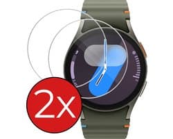 Screenprotector Geschikt voor Samsung Watch 7 (44 mm) Screenprotector Glas Gehard Screen Cover - Screen Protector Geschikt voor Samsung Galaxy Watch 7 (44 mm) Screenprotector Tempered Glass - 2 PACK