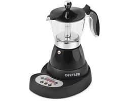 G3Ferrari Risveglio Espresso – Elektrische Moka Koffiemaker met Timer en LED Display – 3 Kopjes – 400W – Warmhoudfunctie 30 min – Zwart