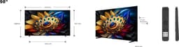 TCL 98C655 - Televisie - Ultra HD - Smart TV - Wifi - 98 inch - QLED — thumbnail 9