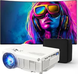 Equivera Mini Beamer - Draagbare Beamer - Beamer - Mini Beamer Projector - Projector - Mini Projector — thumbnail 1