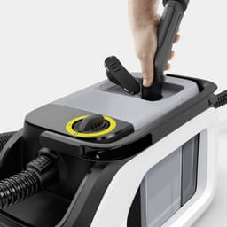 Kärcher SE 3 Compact Home Floor Tapijtreiniger - Vlekkenreiniger - Reservoir 2,9 l - Incl. reinigingsvloeistof 100 ml - Geschikt voor oa. autostoelen - bureaustoelen - banken - hondenmanden, tapijten, vloerkleden, baby- en kinderstoelen — thumbnail 9