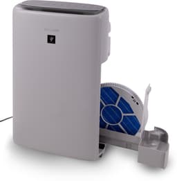 Sharp KIN42EUL - Luchtreiniger en bevochtiger - 28M2 - reinigt 240M3 per uur - Wifi - Plasma Cluster technologie - fijnstof PM2.5 sensor-lichtgrijs — thumbnail 7
