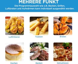 Airfryer XL 4 liter met Dual Cyclone Technologie - Gezonder Frituren met 90% Minder Vet — thumbnail 7