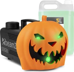 BeamZ Rookmachine Halloween - Pompoen met lichteffecten en 5 liter vloeistof - Voor Halloweenfeesten — thumbnail 1