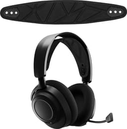 kwmobile vervangende koptelefoonband voor SteelSeries Arctis NOVA PRO / NOVA 7P / NOVA 7X koptelefoon band - Nylon zachte hoofdband voor hoofdtelefoon in zwart — thumbnail 1