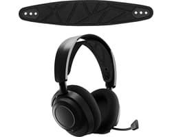 kwmobile vervangende koptelefoonband voor SteelSeries Arctis NOVA PRO / NOVA 7P / NOVA 7X koptelefoon band - Nylon zachte hoofdband voor hoofdtelefoon in zwart