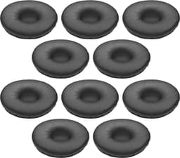 Earcushion leatherette L for the Jabra BIZ 2400 II (10 pieces) — thumbnail 1