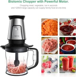 MensStore 3-In-1 Multifunctionele Keukenmachine - Foodprocessor - Draagbare Juicer - Blender - Smoothie Mixer - 700W — thumbnail 3