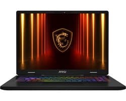 MSI Crosshair A16 HX D8WFKG-210BE AMD Ryzen™ 7 8840HX Laptop 40,6 cm (16") Quad HD+ 32 GB DDR5-SDRAM 1 TB SSD NVIDIA GeForce RTX 5060 Wi-Fi 6E (802.11ax) Windows 11 Home Grijs