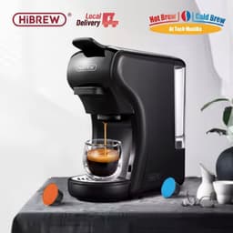 Koffiemachine – 4-in-1 Capsulecompatibel – 19 Bar Druk – Programmeerbare Formaten – Voor Thuisgebruik – Zwart — thumbnail 5
