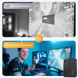 Externe SSD - Snelle Opslag - Bestanden Overzetten - Hoge Snelheid - 128GB - Zwart — thumbnail 4