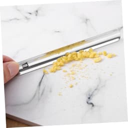 Kruimelveger Tafel - Broodkruimelreiniger - Snel Tafels Schoonmaken - Met Kledingclip - 15 cm - Zilver — thumbnail 3