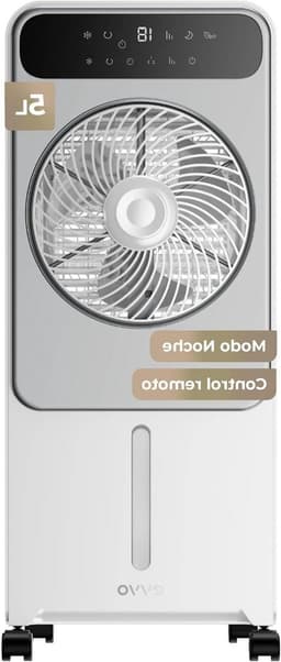 Luchtkoeler Verdampend - Mobiele Airco - Ruimte Verkoelen - 12 Snelheden - 50 Watt - Wit — thumbnail 1