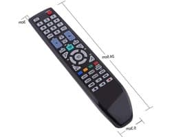 Nieuwe titel: Vervangende Afstandsbediening voor TV Modellen 00888A, 00938A, 00940A en 00862A met Hoge Kwaliteit en Betrouwbaarheid