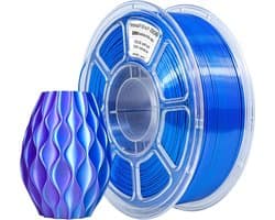 PLA+ Zijde Filament - 3D Printer Draad - 3D Prints Maken - Tweekleurig Effect - 1 kg 1.75 mm