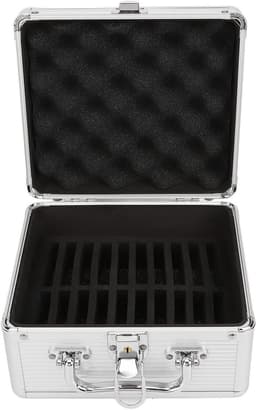 Harde Schijf Opslag - Externe Opslag - Data Bescherming - 20 Bay Capaciteit - 23x22x14 cm - Zilver — thumbnail 2
