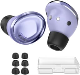 Dopjes Vervanging Oortips Eartips Geschikt voor Samsung Galaxy Buds Pro / Buds 2 Pro - Maat S/M/L (3-Pack) - Zwart — thumbnail 1