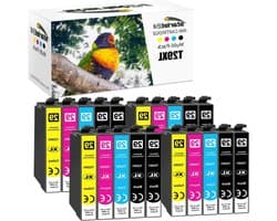 Inkt Cartridges - Printer Vulling - Thuisprinten Organiseren - Grote Multipack - 20 Stuks - Zwart Cyaan Magenta Geel