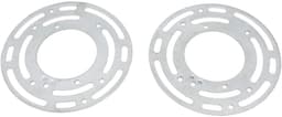 Dailygoody - Plafondventilator Lichtpunt Montageplaat - Eenvoudig te installeren - Roestvrij staal - Weerstand tegen oxidatie - Betrouwbare montagebeu... — thumbnail 3