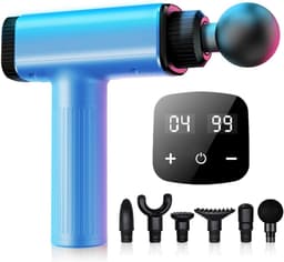 Massage Gun - Spierontspanning Apparaat - Spierherstel Bevorderen - 30 Snelheden - 17.8 x 20 CM - Rood — thumbnail 5