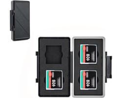 Compacte en Waterdichte CF Kaart Houder met 4 Slots - Anti-Schok Bescherming voor Geheugenkaarten van Canon en Nikon