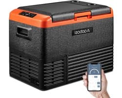 Auto Koelbox - Autokoelkast Draagbaar - Reizen en Kamperen - Compressor Koeling - 40 Liter - Grijs