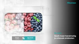 Hisense RS5P528STFE - Amerikaanse koelkast – Zwart - No-Frost - 178 cm hoog - 528 liter - Energielabel E - Invriesvermogen 10 kg/24u - Geluidsniveau 40 dB(A) - IJs- en waterdispenser - LED Display - FastFreeze - Deuralarm - Interverter Compressor — thumbnail 9