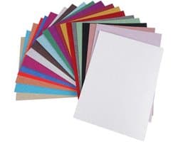 20 stuks kartonnen inzetstukken voor Kindle Paperwhite, 17x12,5 cm Kleurrijke kartonnen inzetstukken Effen gekleurde glitterpapieren inzetstukken voor Kindle Transparante hoes (20 kleuren)