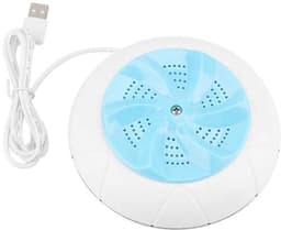 Mini ultrasone turbine wasmachine, draagbare wasmachine, multifunctionele reiswasmachine, wasmachinereiniger voor kleding, fruit en groenten (blauw) — thumbnail 1