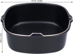 Cakepan voor Airfryer - Bakaccessoires voor luchtfriteuse, 22 cm, ideaal voor taarten en desserts — thumbnail 7