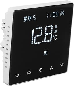 Slimme Wifi Thermostaat - Digitale Regelaar - Comfort Verhoging - Dubbele Verwarming Controle - 5-45 Graden - Wit — thumbnail 5